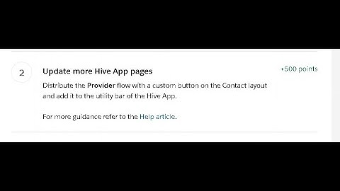 Update more Hive App Pages | Screen Flow Distribution Superbadge Unit | Salesforce | Trailhead