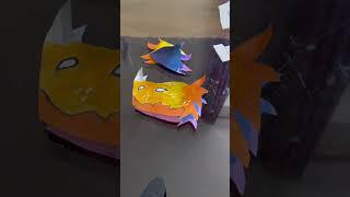 How to make a dragon finger puppet 