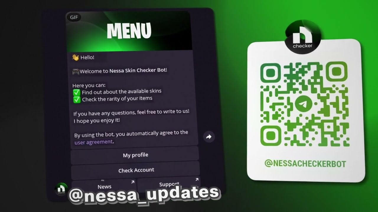 Nessa Checker Advertisement