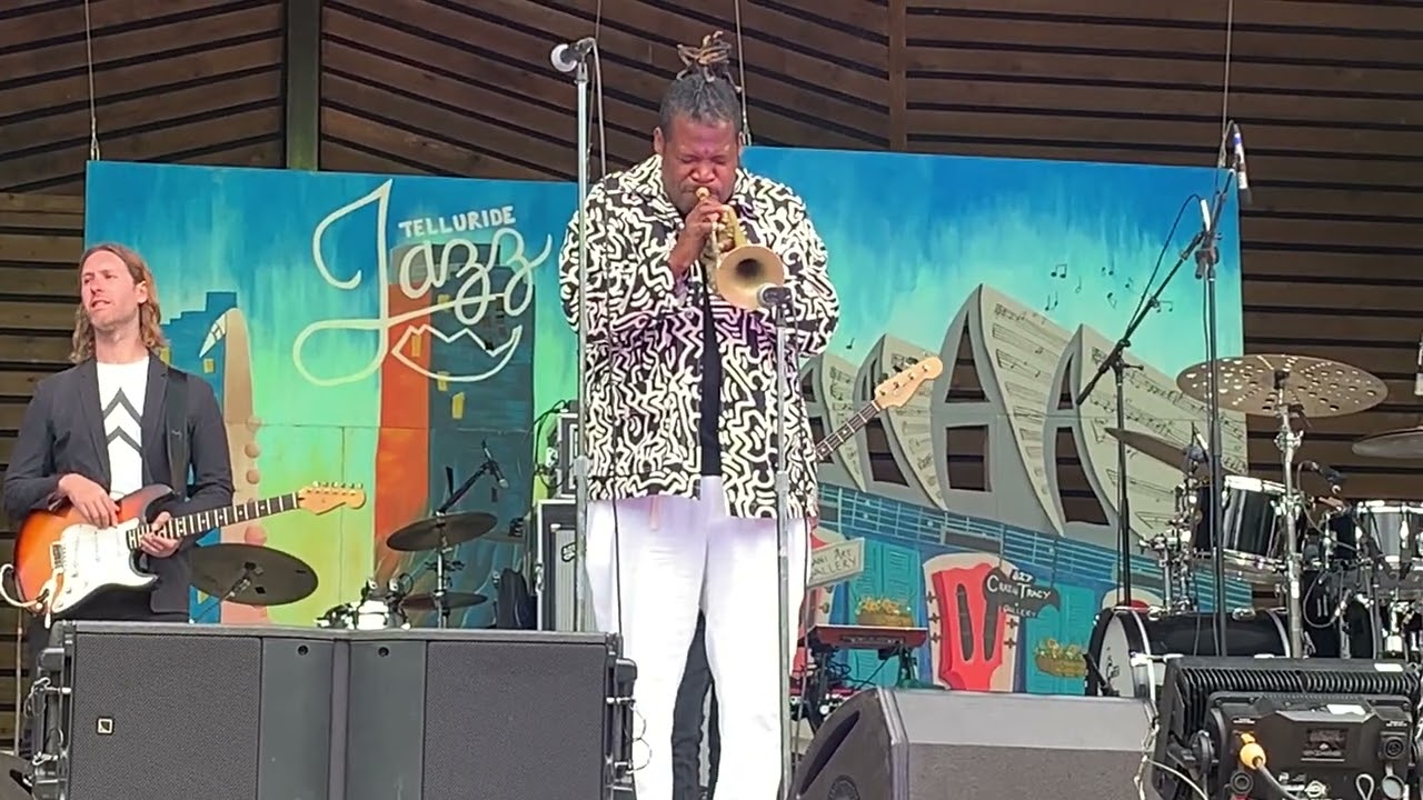 Keyvon Herrod, "Foreverland" -- Telluride Jazz Festival, Town Park - Sunday, August 13, 2023
