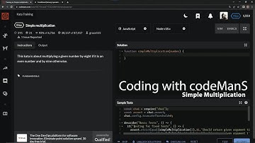 Codewars 8 kyu Simple Multiplication Javascript