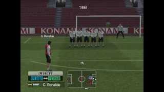 PES 6 Free Kicks Tutorial. Resimi