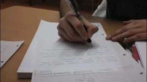 Writing Revision Notes (Time Lapse)