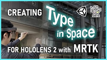 Creating Type In Space w/ MRTK [HoloLens2] #03 Text Object - Gran and Move