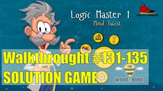 Logic Master 1 Mind Twist Level 131-135 Walkthrough Solution Logic Master 1 Mind Twist Level 130 Solution Score Three Points