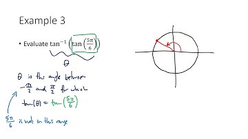 Precalculus Examples: Combining Trig Functions and Inverse Trig Functions