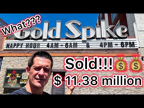 Sold for what??!! Gold Spike Las Vegas 2026
