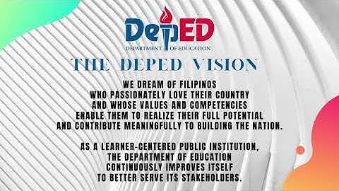 DepEd VisionDepEd Tech Unit Webinar Output