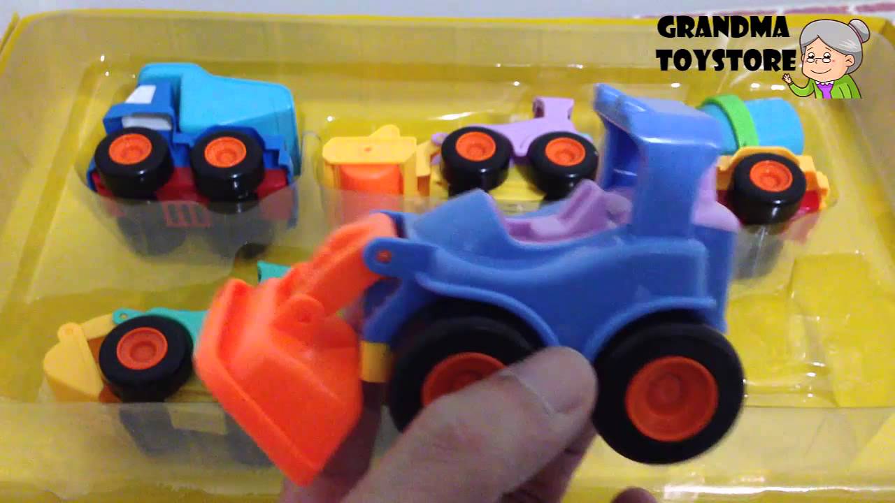 Unboxing TOYS Review/Demos Part 2 baby construction toy car truck