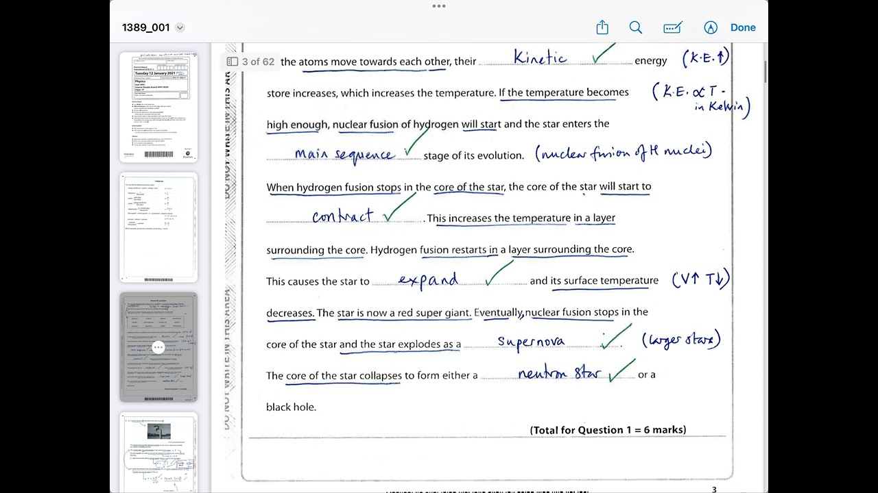 Physics IGCSE Edexcel January 2021 paper 1P (part 1)