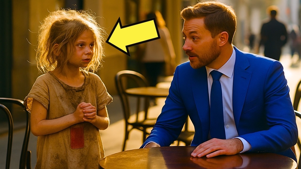 LA NIÑA MENDIGA DIJO… FINGE SER MI PAPÁ Y CÓMPRAME UN LONCHE… PERO SU REACCIÓN ES INCREÍBLE