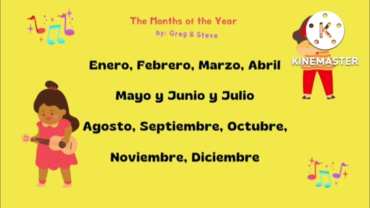 Months Of The Year Greg And Steve Greg & Steve Months Of The Year Chipmunks Song 1999 - YouTube