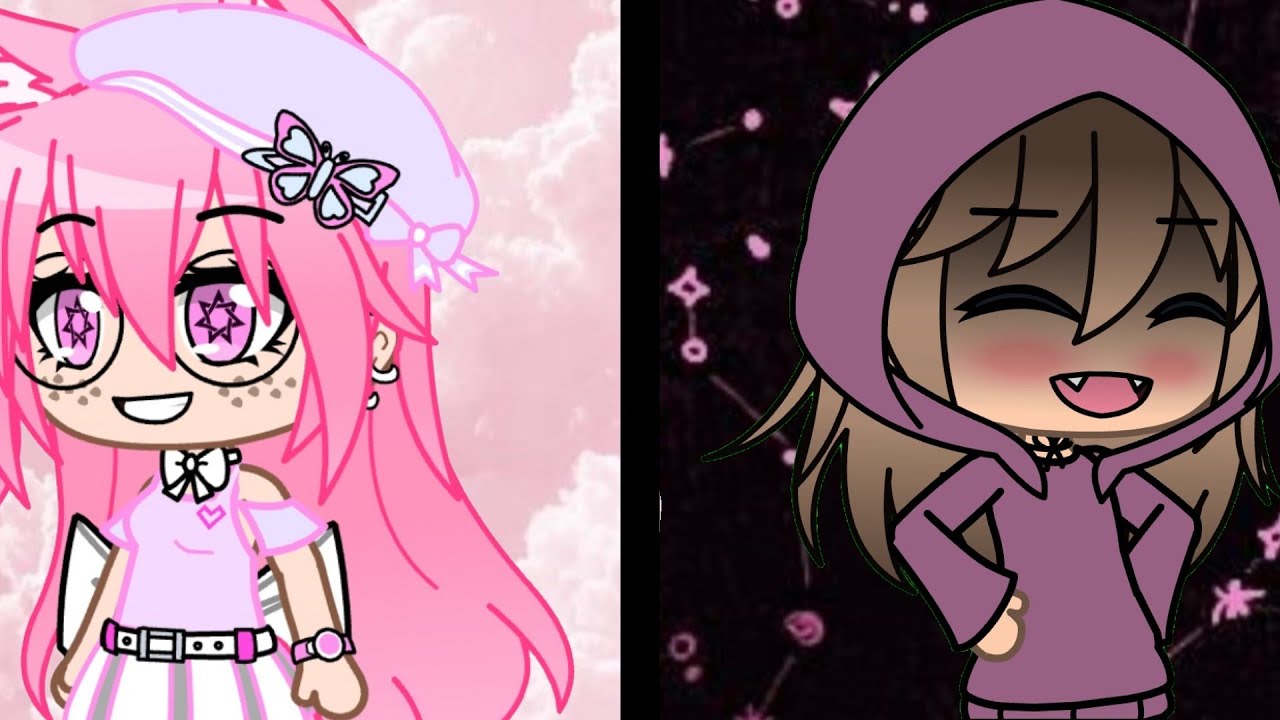 She wears short skirts gacha club/life 3 k subs YouTube