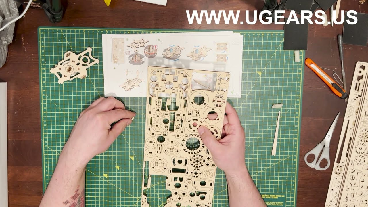 UGears Rescue Hovercraft Assembly Instructions Video by Ukidz LLC