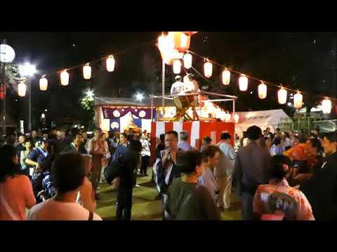 2019年港区・青山青葉公園盆踊り3日目㉙　炭坑節