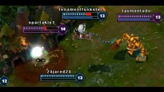 League of Legends - Tristiana Takes one for the team / Epic Blitz Pull