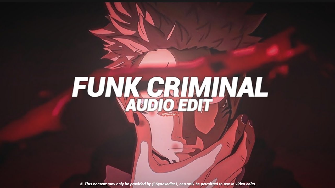 FUNK CRIMINAL - ICEDMANE [Edit Audio] - YouTube