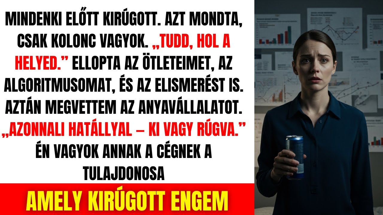 Kirúgtak A Stábértekezleten... De Addigra Már Megvettem Az Anyavállalatot