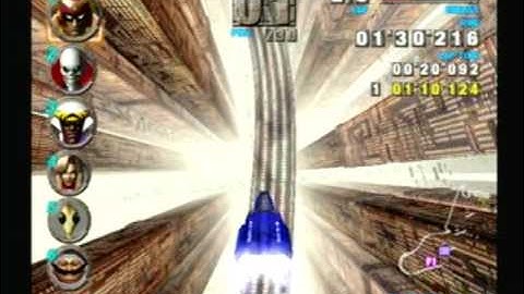 F-Zero GX Master Class Diamond Cup No Attack No Miss 500pt Run Part 2 of 2