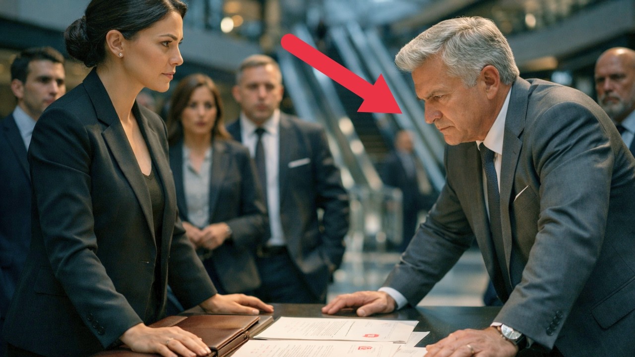 Պարոն, ես առևտրի կենտրոնի նոր սեփականատերն եմ, միլիոնատերը ծիծաղեց… մինչև ստորագրությունը չտեսավ