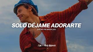 Harry Styles - Adore You (Sub. Español + Lyrics)