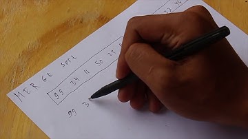 Tugas video merge sort Algoritma