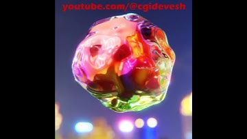 Gradient Iridiscent Material #shorts #blender #blender3d #b3d #youtubeshorts #3dmodeling
