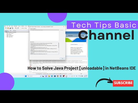 How to Solve Java Project [unloadable] in NetBeans IDE #tips #error #java #windows #netbeans