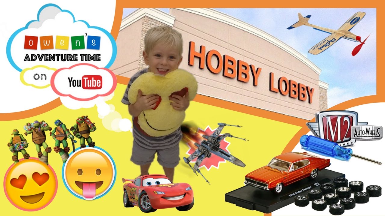 Hobby Lobby Arts & Crafts Toy Shopping Spree Fun with Star Wars