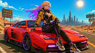 𝙲𝚈𝙱𝙴𝚁-𝟿𝟺: 𝙽𝙴𝙾𝙽 𝚃𝙾𝙺𝚈𝙾 𝙳𝚁𝙸𝙵𝚃 ◌ Outrun, Synthwave, Retrowave & Upbeat Synth Background Music