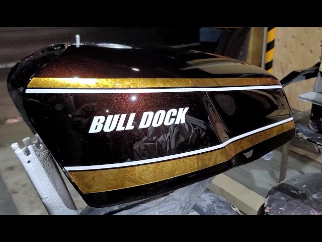 バイク塗装｜【SOLDOUT】 Z1000MK2 [BULL DOCK] Gold Leaf Painting Method: A Thorough