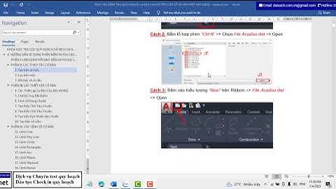 Bài A.II.1. Tạo bản vẽ mới Trong AutoCad 2021