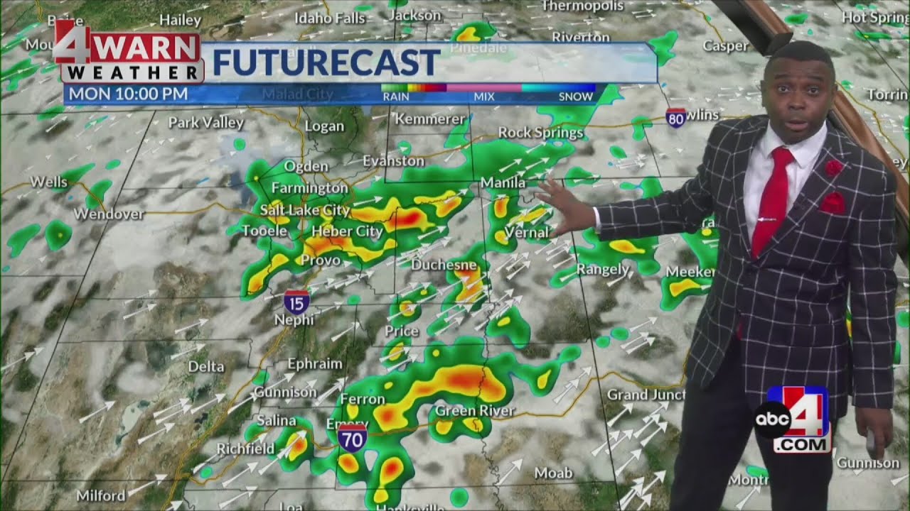 Heavy rainfall and flash flooding concerns start the workweek - YouTube