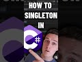 Singleton Design Pattern in C# - Do it THAT way