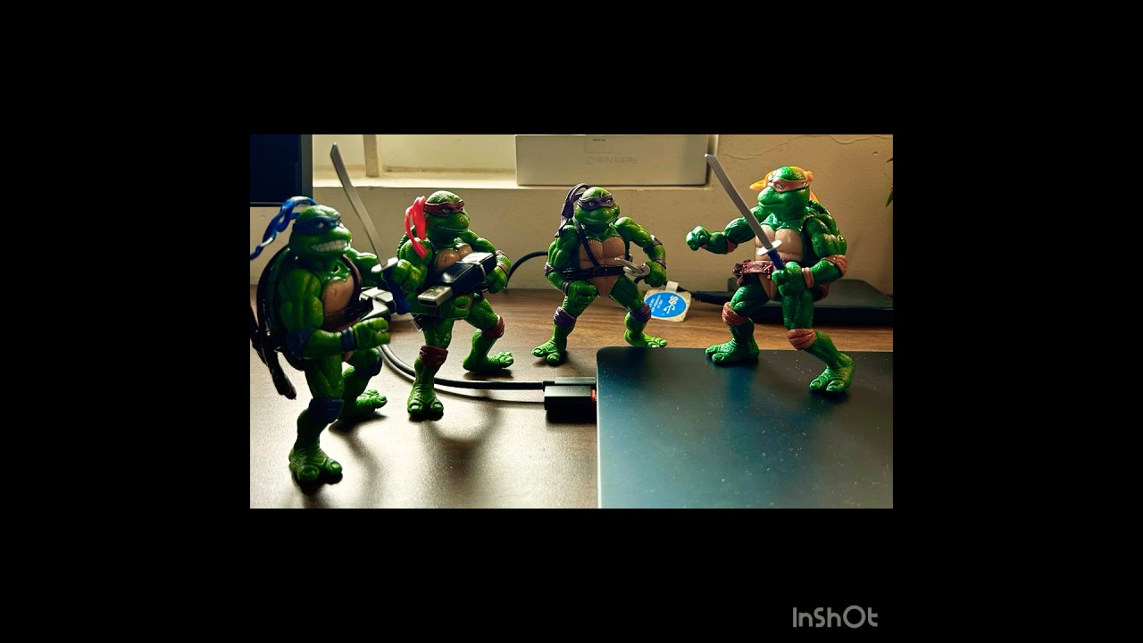 Four ninjas, one flash drive, all my top secrets stolen in a flash! 