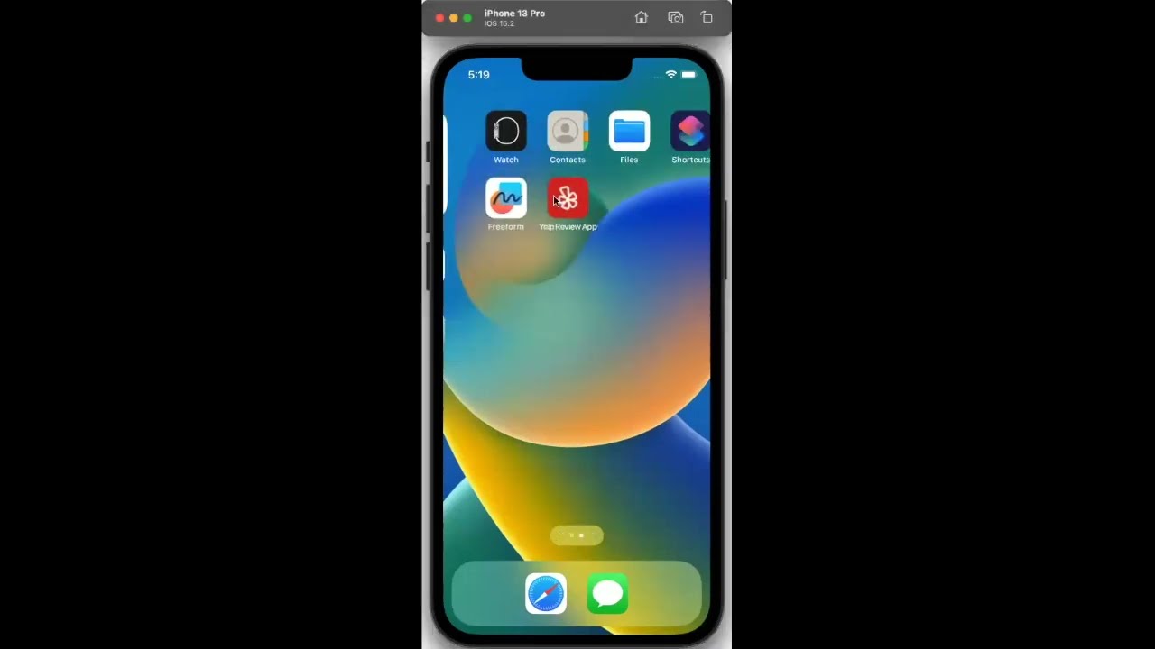 iOS App Project Demo - Yelp Business Search