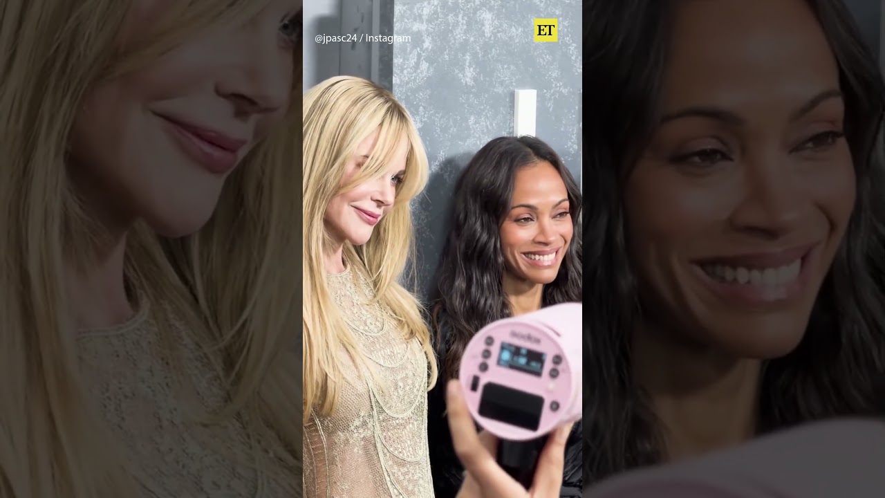 Nicole Kidman and Zoë Saldaña Reunite at the ‘Lioness’ Season 3 Premiere
