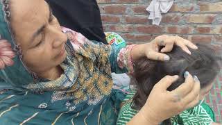 Part 2 On 14 august Noor ul ain hair checking