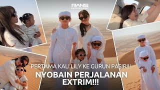 NAGITA TERIAK NGEJERIT DISEPANJANG JALAN EXTRIM GURUN PASIR DUBAI!!! SERU BANGET SEMUA NGAKAK!!! 