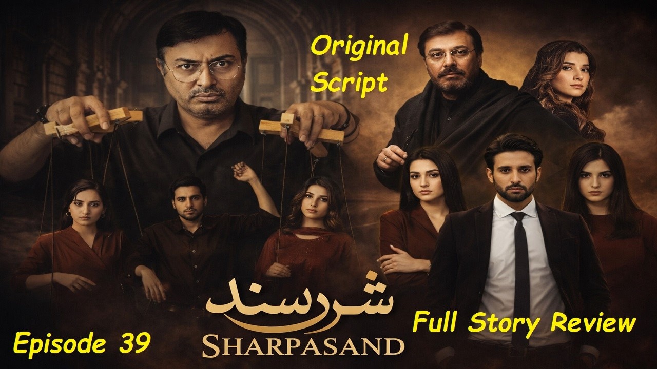 Shar Pasand ARY Digital Drama |  Episode 39 & Latest News Teaser Review, Promo Breakdown & Twist