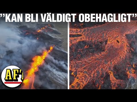 Video: Vulkan på Island som ett landsmärke