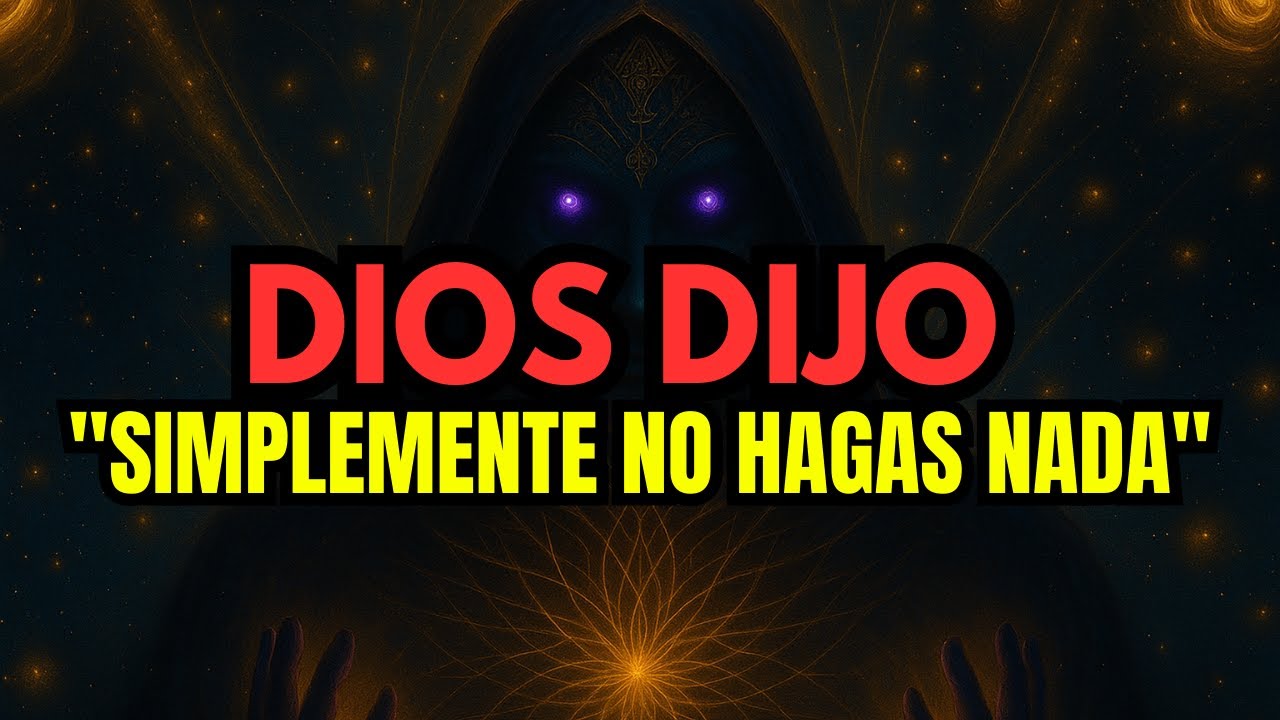 ELEGIDO, DE LO CONTRARIO LA IRA DE DIOS TE GOLPEARÁ – SIMPLEMENTE NO HAGAS NADA🙌