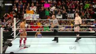 WWE Raw 3/14/11 Part 5/12 Sheamus vs Daniel Bryan