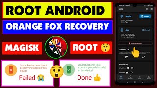 How To Install Orange Fox Recovery To Magisk Root Android 13 12 11 10 9 8 Version 2023 🔥 Unlock Tool