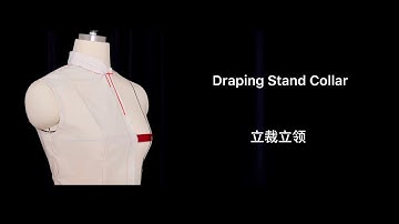 Draping Stand Collar | Beginners & Advanced | Collar 1/6