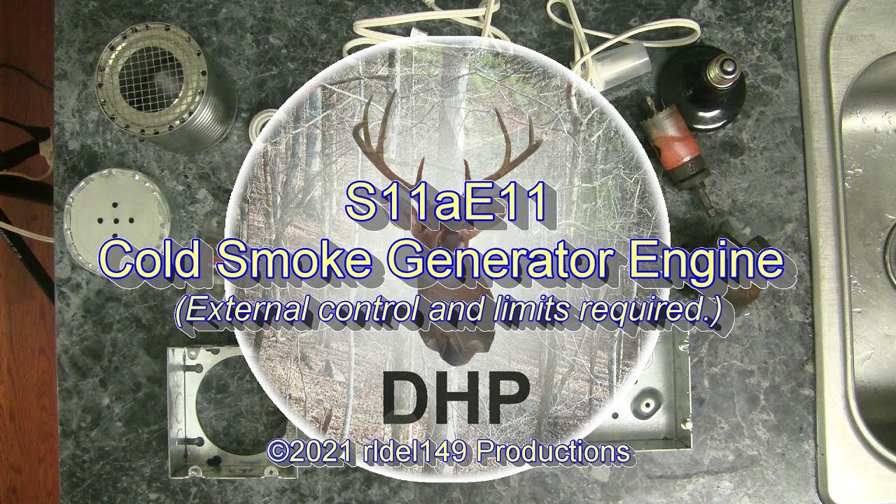 S11aE11 - Cold Smoke Generator Engine External control and limits required