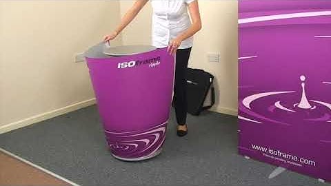 Mirage Display - ISOframe Ripple, Linked banners, flex Ripple to almost any shape