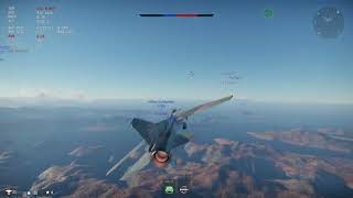 War Thunder: Air Assault Norway Map Mig-27M