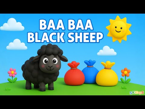 🐑 Best Nursery Rhyme: Baa Baa Black Sheep | Popular Animal Songs 🎶 - video from Skidos