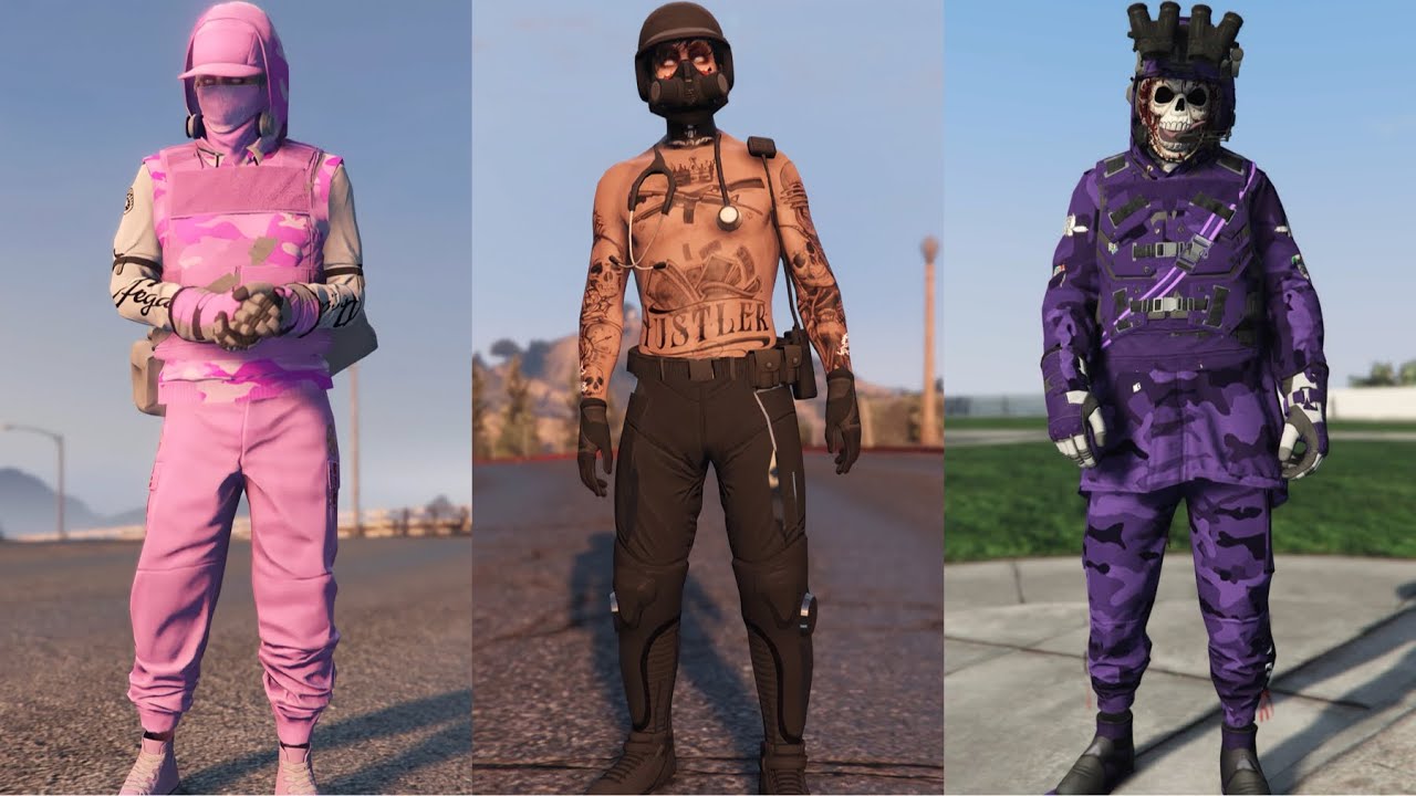 GTA V ONLINE OUTFIT SHOWCASE YouTube